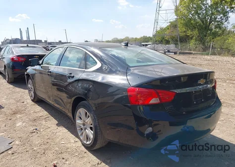 2015 Chevrolet Impala Ls из США, поврежденный, VIN 1G11Z5SL2FU133061
